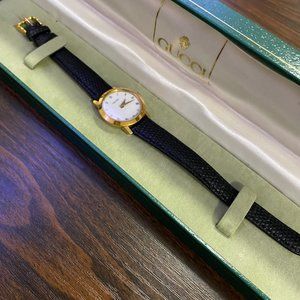 Authentic Vintage Gucci Watch Gold Toned